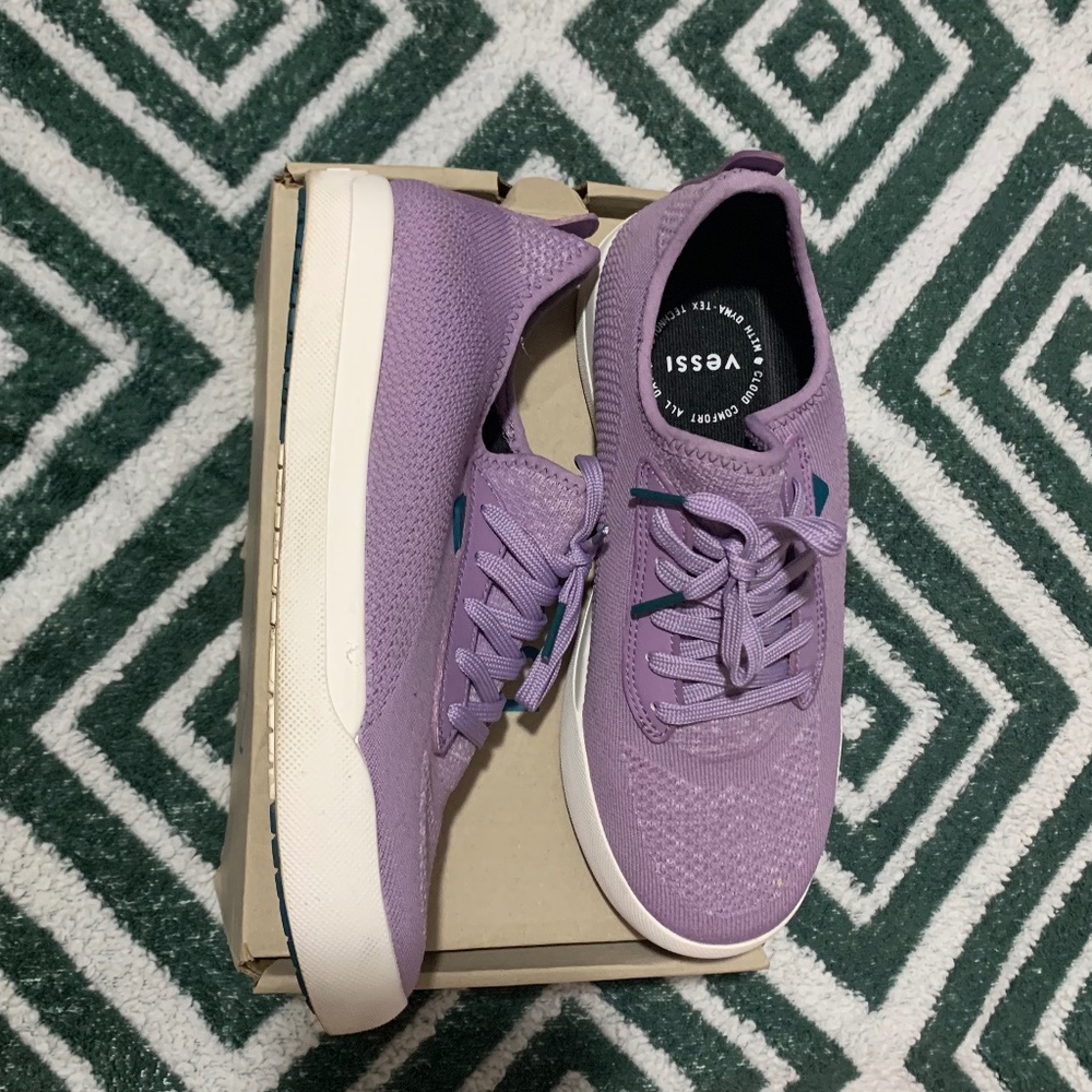 Vessi Weekend Taro Purple Shoes - M7 / W8